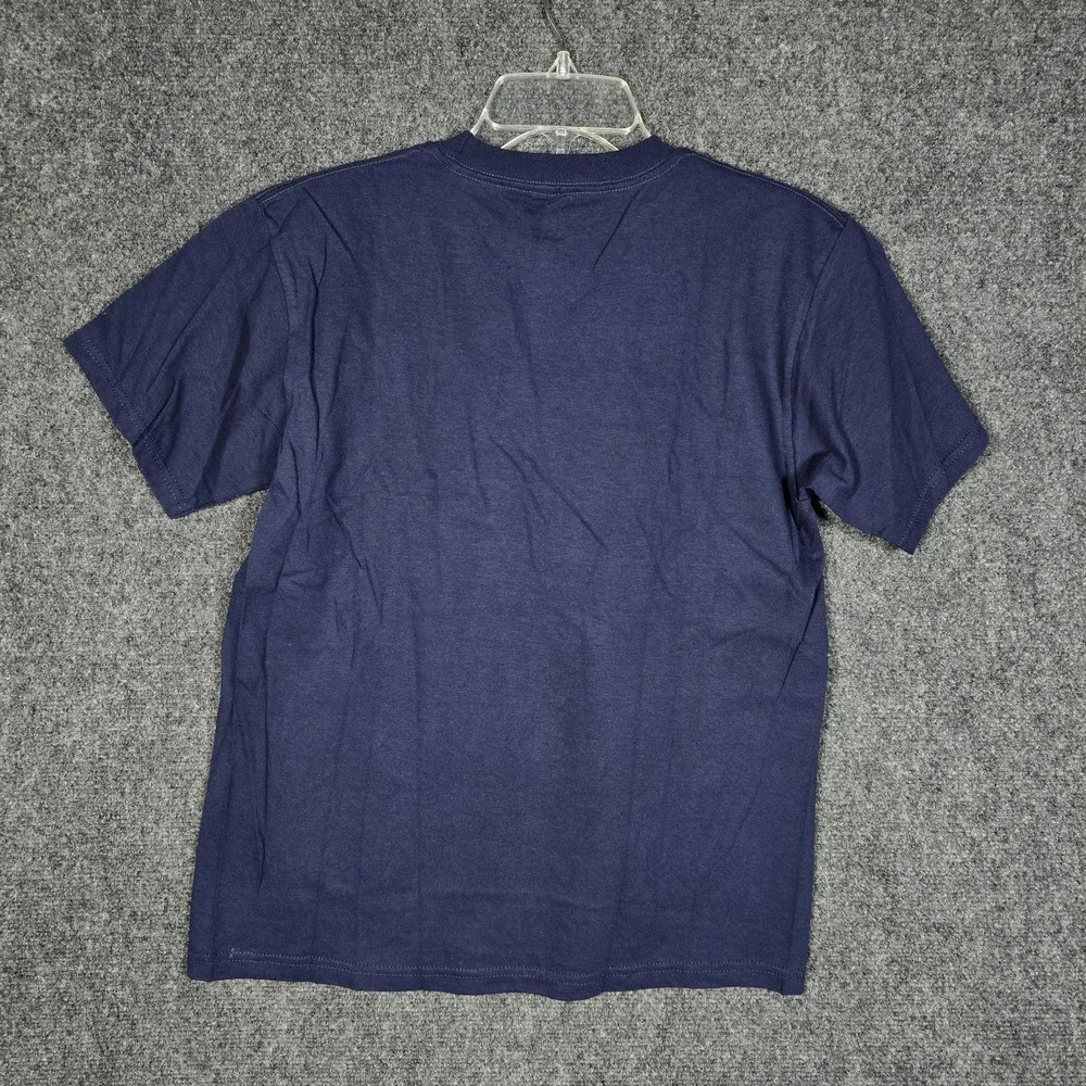 John Cena T-Shirt Youth XXL Navy Blue Wrestling‎ U Can't See Me Y2K All Over NEW